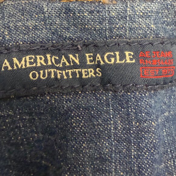 Women's AMERICAN EAGLE Five-Pocket Low-Rise Bootcut Jeans- Size 12 - Picture 11 of 14